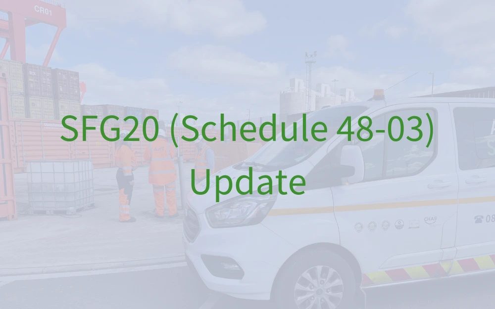 SFG20 (Schedule 48-03) Update