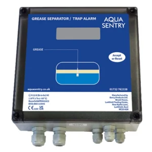 Grease separator alarm